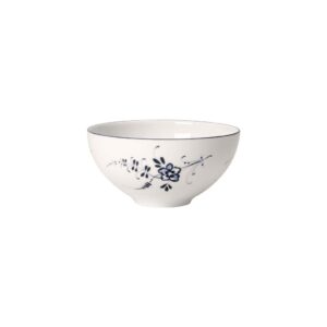 villeroy & boch vieux luxembourg individual bowl : asia, 4.25 in, white/blue