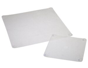 norpro silicone stretch bowl covers, clear, set of 2