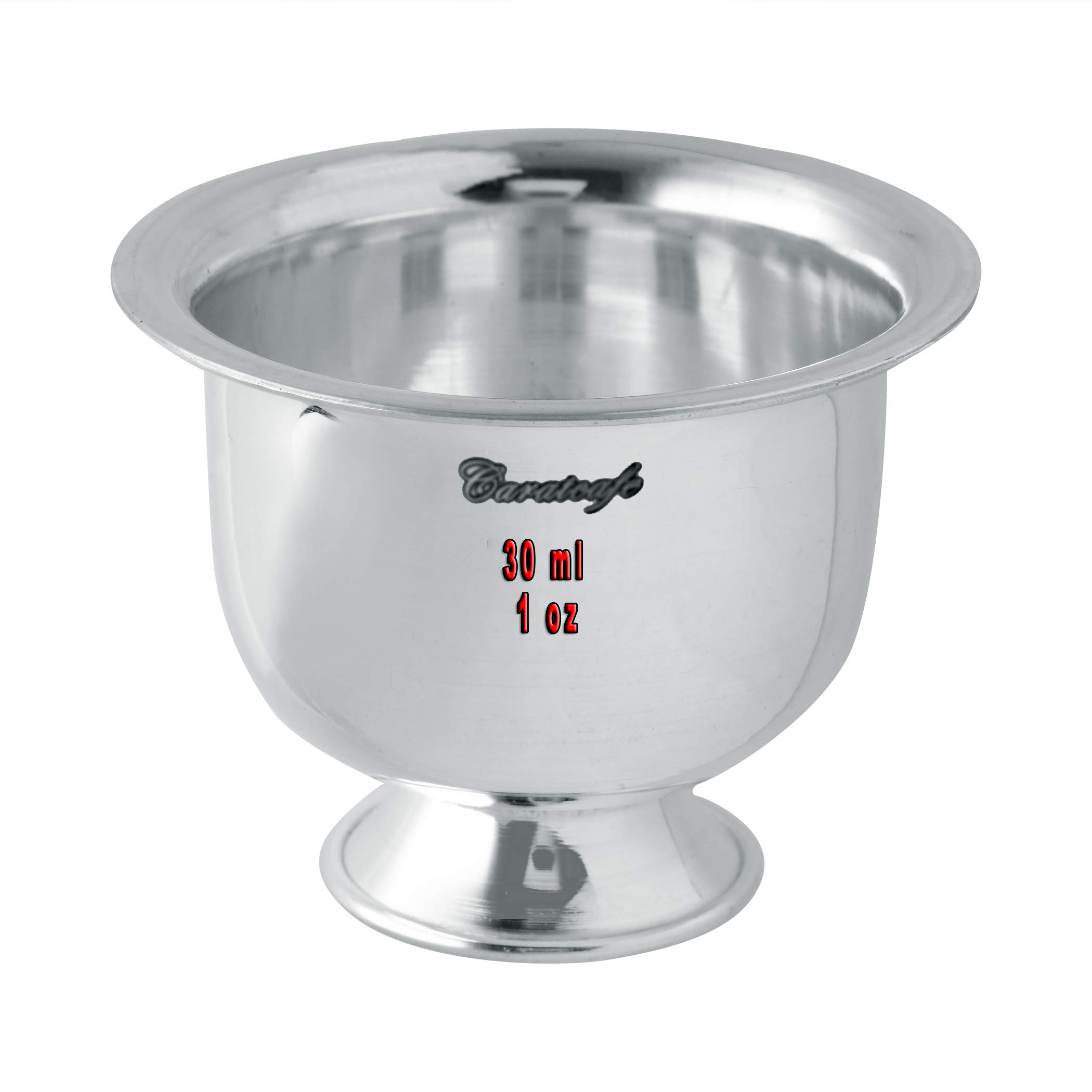 PRD CARATCAFE Small Size Pure Sterling Silver Shot Cup ( 30 ml / 1 Oz.), Kitchen Liquid Measuring 1oz, Puja item like kumkum, Diya in Precious Silver NT Weight 15 grams (REFER IMAGES FOR SIZE)