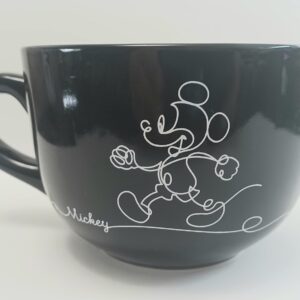 Disney Mickey Linear Black Soup Mug