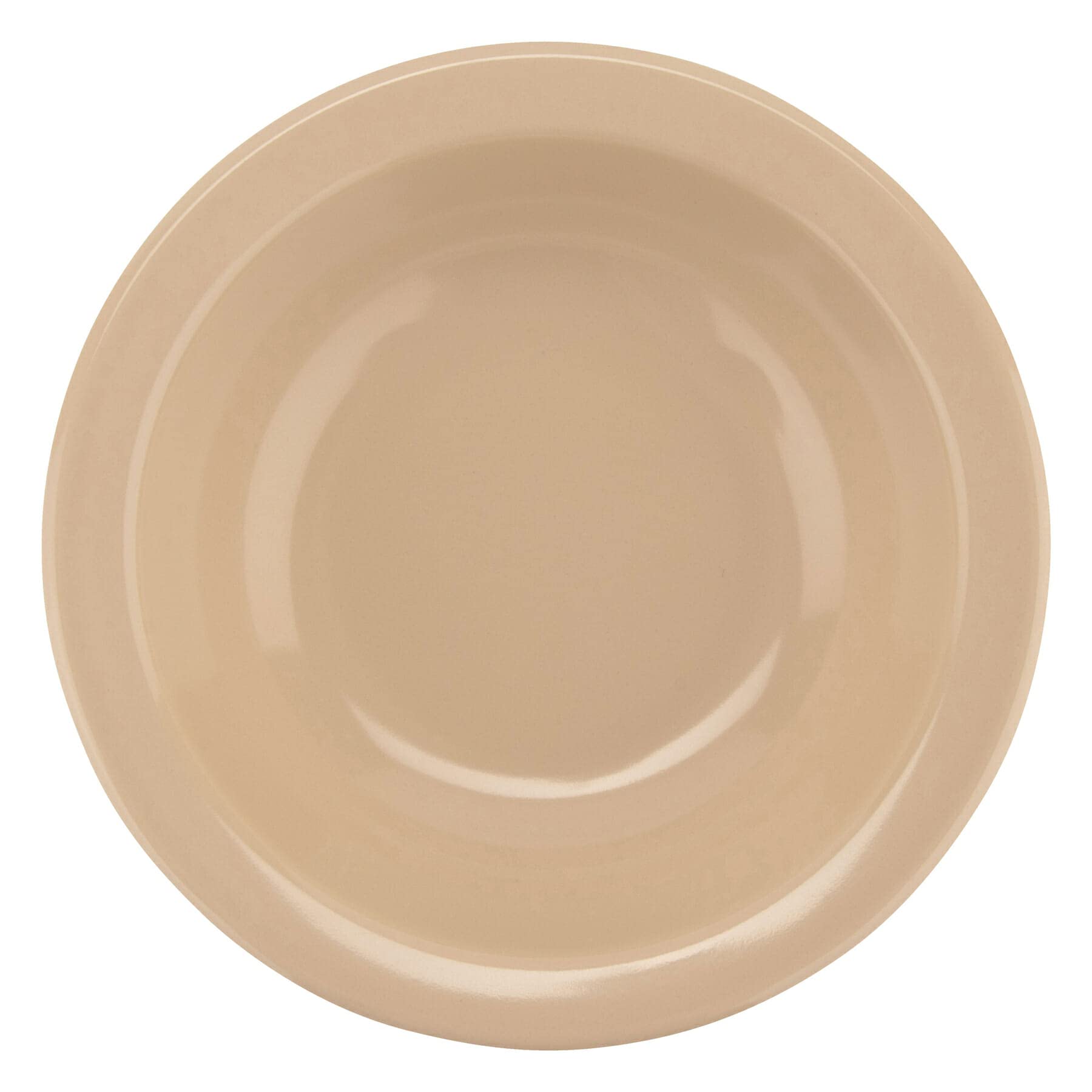 G.E.T. Enterprises DN-335-T Tan 3.5 oz. Rimmed Bowl (Pack of 12)