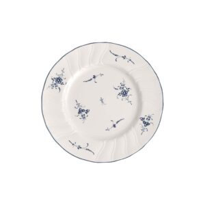 Villeroy & Boch Vieux Luxembourg Salad Plate, 8 in, White/Blue