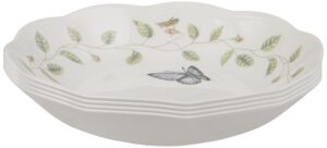lenox butterfly meadow individual pasta bowls, set of 4