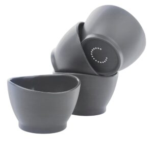 curtis stone set of 4 silicone pinch bowls model 650-341 (renewed)