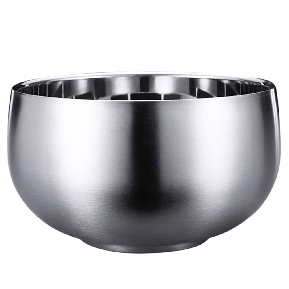 1pc Stainless Steel Bowl Cereal Bowls Soup Bowl Kids Mixing Bowls Rice Bowl Salad Bowls Stainless Steel Mixing Bowls Food Bowl Metal 316 Stainless Steel Child Bowl