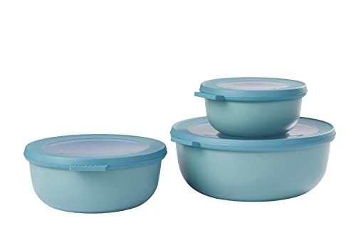 Mepal Set Multi Bowl, Pp/Tpe, Nordic Green, One Size