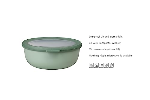 Mepal Set Multi Bowl, Pp/Tpe, Nordic Green, One Size