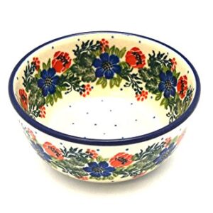 Polish Pottery Bowl - Ice Cream/Dessert - Garden Party