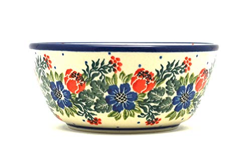 Polish Pottery Bowl - Ice Cream/Dessert - Garden Party