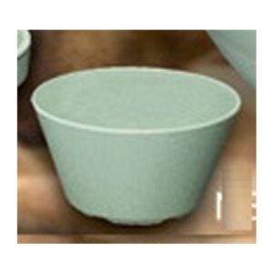 yanco ns-302g nessico bouillon cup, 8 oz capacity, 2" height, 3.75" diameter, melamine, green color, pack of 48