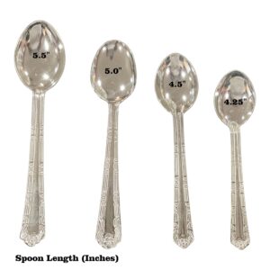 Balaji 999 Pure Silver 5.0 inch Bowl & Spoon Teens/Adults - 5.0-inch Set#01