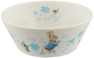 山加商店 peter rabbit pr561-358 bowl, dish, approx. 5.1 inches (13 cm), microwave safe, peter, made in japan
