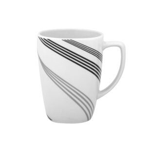 corelle square urban arc 12-ounce porcelain mug
