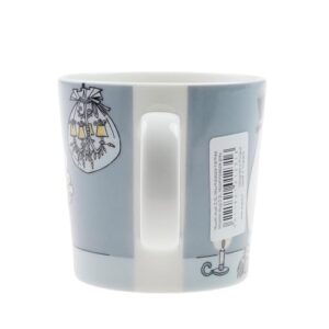 Arabia Moomin Porcelain Mug Moominpappa 0.3 L Grey