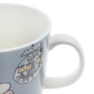 Arabia Moomin Porcelain Mug Moominpappa 0.3 L Grey