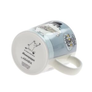 Arabia Moomin Porcelain Mug Moominpappa 0.3 L Grey