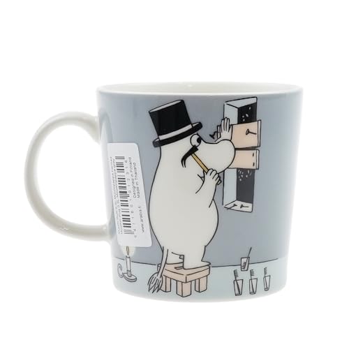 Arabia Moomin Porcelain Mug Moominpappa 0.3 L Grey