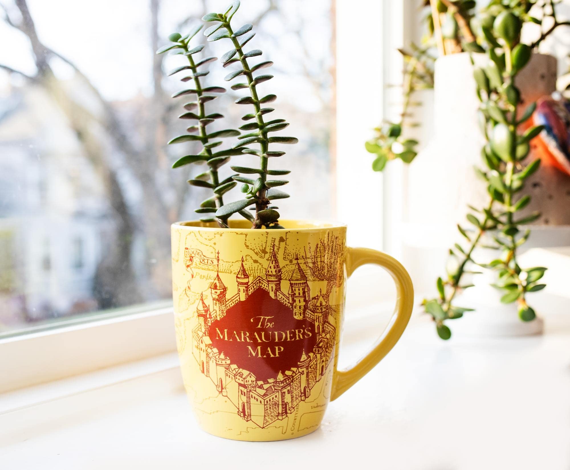 Silver Buffalo Harry Potter Marauder's Map Ceramic Mug | Holds 25 Ounces