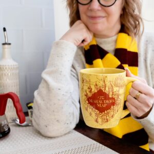 Silver Buffalo Harry Potter Marauder's Map Ceramic Mug | Holds 25 Ounces