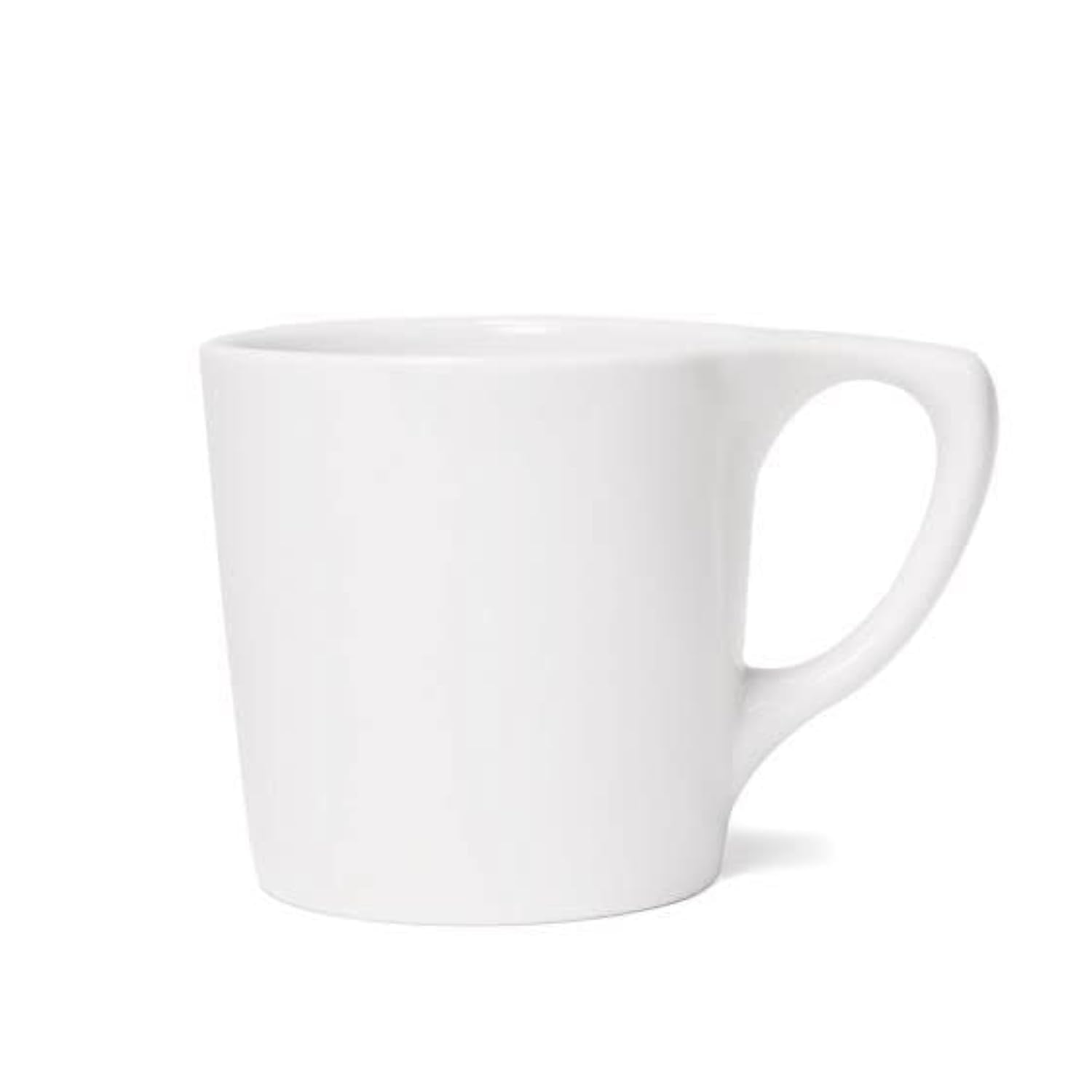 notNeutral LINO Porcelain Coffee Cup for Personal, Restaurant, Commercial Use, 12 oz. (White)