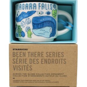 Starbucks Been There Series Niagara Falls Ceramic Coffee Demitasse Ornament 2 Oz