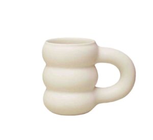 creative water cup ceramic mug nordic coffee cups with big handrip colored ceramics big juice mugs