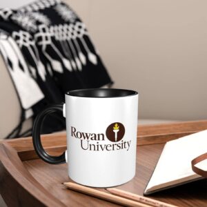 Rowan-University Logo Large Ceramic Coffee Mug, Big Tea Cup For Office And Home,Reusable Cup For Coffee Or Tea