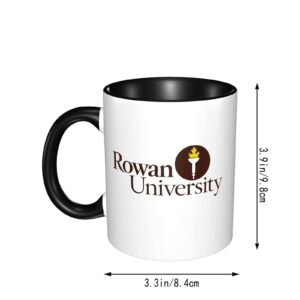 Rowan-University Logo Large Ceramic Coffee Mug, Big Tea Cup For Office And Home,Reusable Cup For Coffee Or Tea