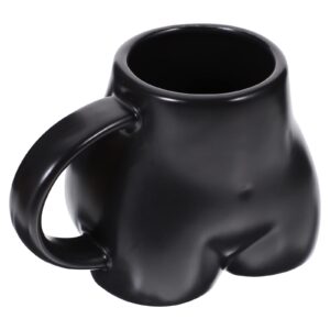 jojofuny Creative Butt Shaped Mug Ceramic Water Cup Coffee Milk Cup Desktop Decor
