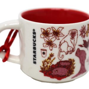 Starbucks Been There Series Taiwan Ceramic Demitasse Ornament Mug, 2 Oz