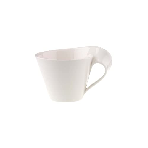 Villeroy & Boch New Wave Cafe Café au Lait Cup, 1 Count (Pack of 1), White