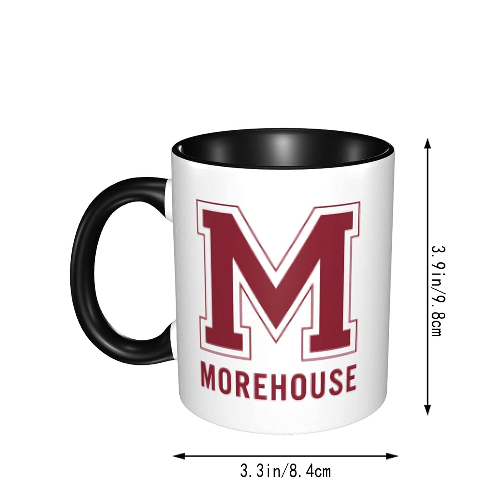 Morehouse A College Logo Large Ceramic Coffee Mug, Big Tea Cup For Office And Home,Reusable Cup For Coffee Or Tea