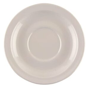 G.E.T. Enterprises DC-200-W White 5.75" Saucer for DC-100 & DC-101 (Pack of 12)