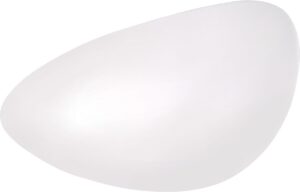 alessi colombina 5-3/4-inch by 4-3/4-inch saucer for coffee, bone china, set of 6
