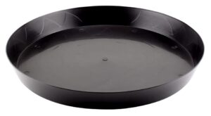 gro pro plant saucer, 16-inch, black
