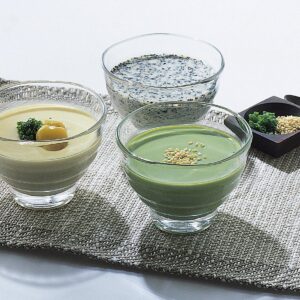 Hario "Yunomi" Tea Cup Set, 170ml, Clear