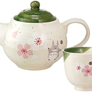 Studio Ghibli - My Neighbor Totoro - Sakura/Cherry Blossom, Skater Traditional Japanese Porcelain Dish Series - Teacup
