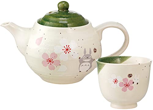 Studio Ghibli - My Neighbor Totoro - Sakura/Cherry Blossom, Skater Traditional Japanese Porcelain Dish Series - Teacup