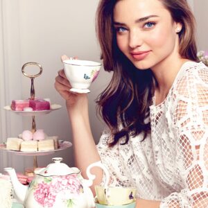 Miranda Kerr For Royal Albert Blessings 3-Piece Set (Teacup, Saucer & Plate 8")