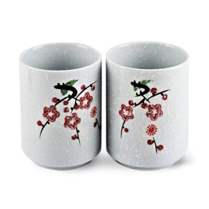 カップ japanese 4-1/8"h porcelain ceramic green black tea sushi coffee cup sakura design home decor gift f15689 ~ we pay your sales tax