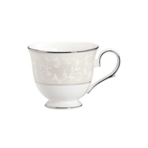 lenox opal innocence teacup, cup, white