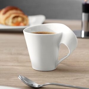 Villeroy & Boch New Wave Café Tea Cup, 1 Count (Pack of 1), White