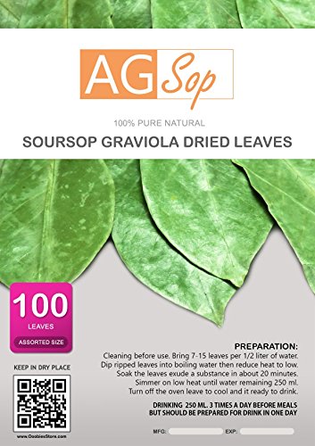 Ag Sop Soursop Graviola 100 Leaves