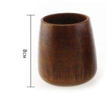 Islandoffer Japanese Wooden Tea Cup, 4 oz, 120 mL