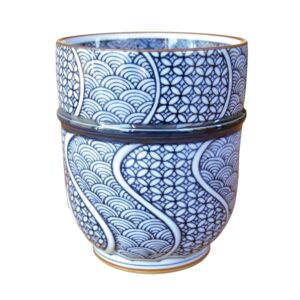 有田焼やきもの市場 japanese yunomi tea cup arita imari ware made in japan jimon-ori large