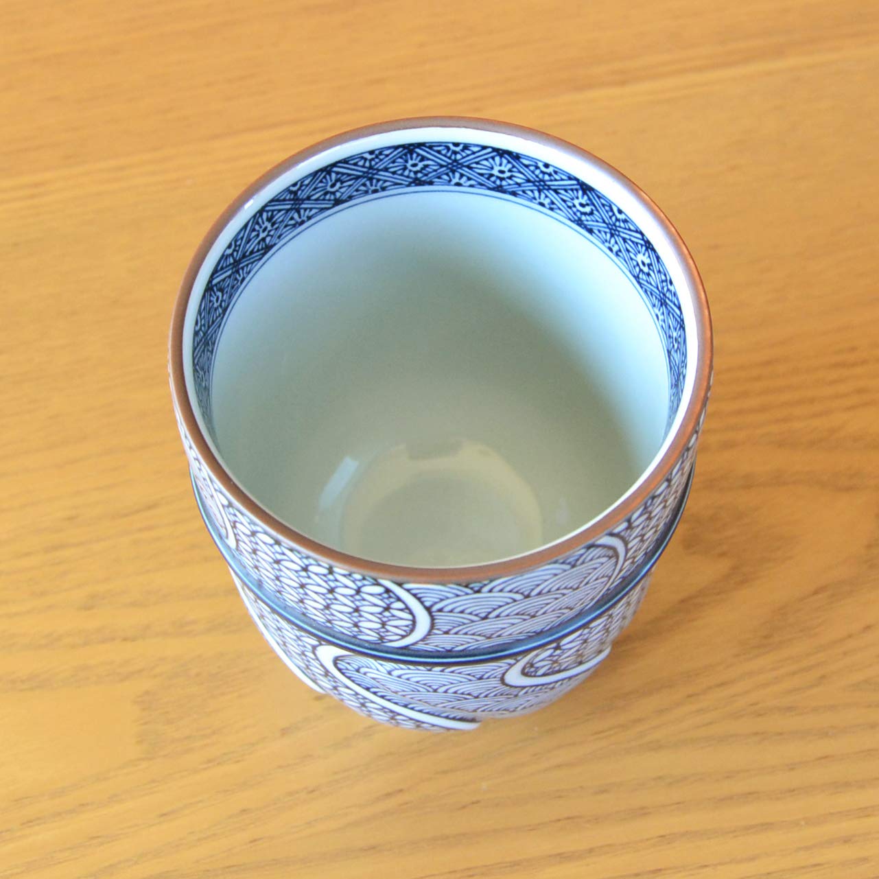 有田焼やきもの市場 Japanese Yunomi Tea Cup Arita Imari ware Made in Japan Jimon-Ori Large