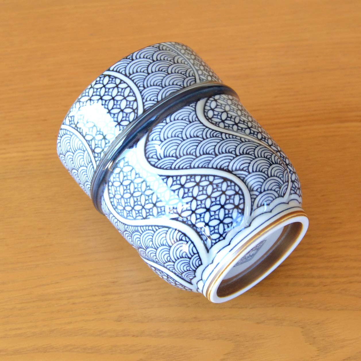 有田焼やきもの市場 Japanese Yunomi Tea Cup Arita Imari ware Made in Japan Jimon-Ori Large