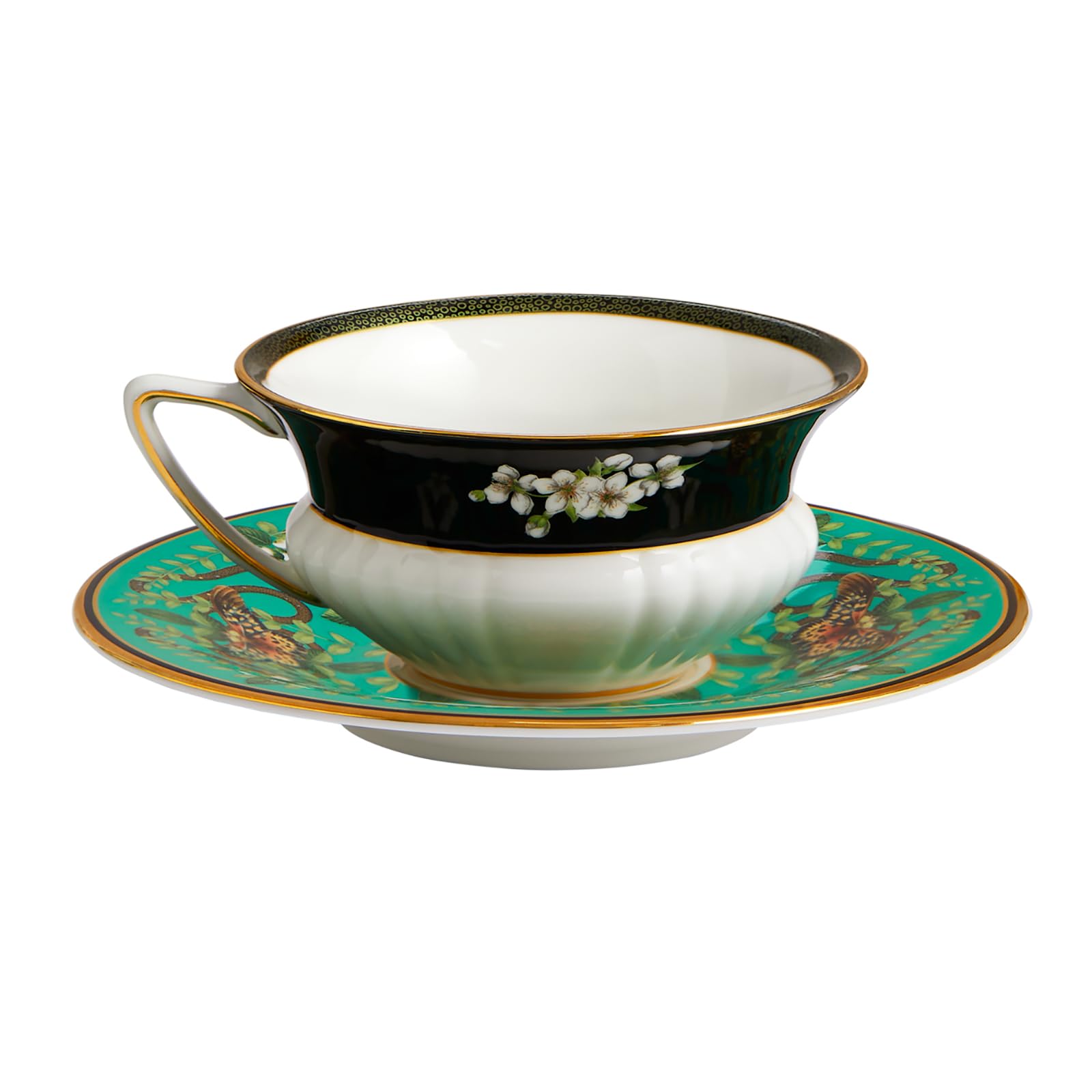 Wedgwood Wonderlust Emerald Forest Teacup & Saucer