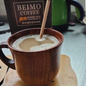 Wood Coffee Cup,Handmade Tea Mugs,Wooden Drinking Cup for Tea, Beer,Water,Juice,Milk 260ml