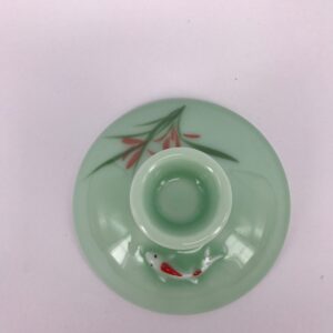 I-MART China Traditional Teacup, Chinese Tea Cup, Gaiwan Tea Cup (Lotus)